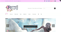 Desktop Screenshot of burwellfloralandbridalloft.com